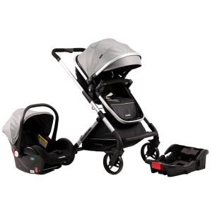 COCHE TRAVEL SYSTEM 4 EN 1 EXPLORER GRIS CUTEBABIES 11017102