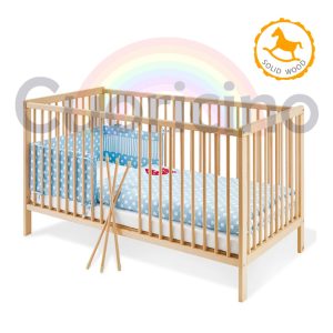 Cuna Madera Hanna 140×70 + colchon