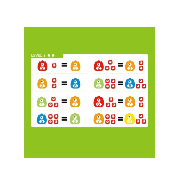 BÁSCULA MATEMÁTICA MONSTRUOSA HAPE - Imagen 3