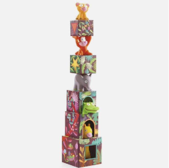 Cubos Apilables Topanijungle - Imagen 2