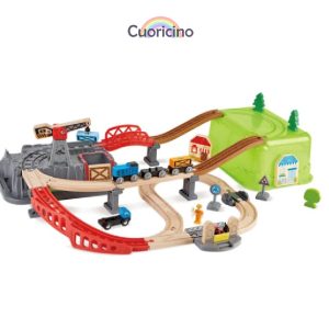 JUEGO DE BLOQUES FERROCARRIL HAPE