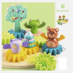 JUEGO DE MADERA Y ENCAJE GIRATORIO WOODYTWIST