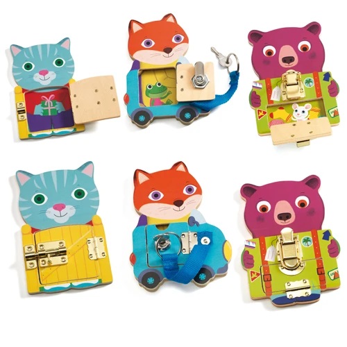 Juego de madera Locktou, motricidad - Imagen 2