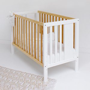 Cuna colecho Nordic blanco natural