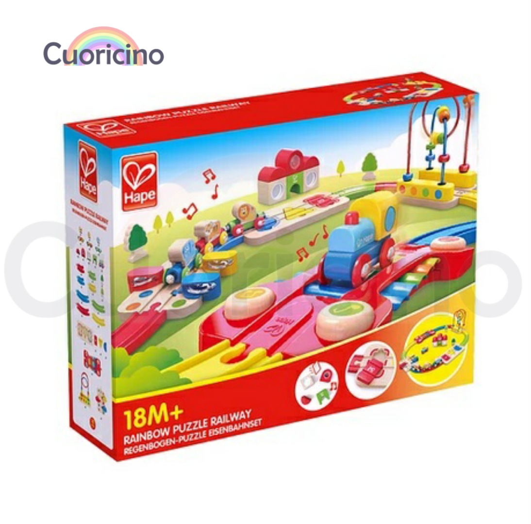 PISTA ROMPECABEZAS ARCOIRIS HAPE - Imagen 5