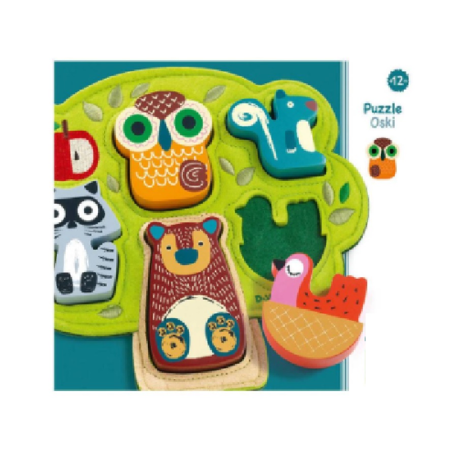 PUZZLE MADERA RELIEVE OSKI - Imagen 2