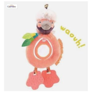 SONAJERO ANILLAS PAJARITO ROSA de Dans la Jungle