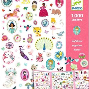 Set 1000 Stickers Niñas