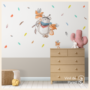 Vinil de Pared – Bear Friends