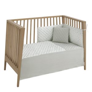 JUEGO DE EDREDON Y PROTECTOR DE CUNA HOUSE CAMBRASS