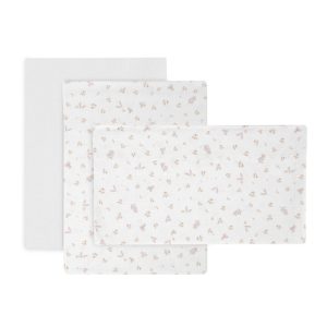 JUEGO DE SABANAS DE CUNA PLUMETI ROSA CAMBRASS