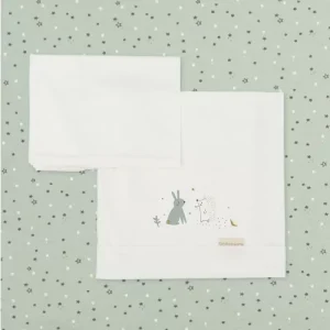 SABANAS DE PUNTO CUNA WOODLAND VERDE BIMBIDREAMS