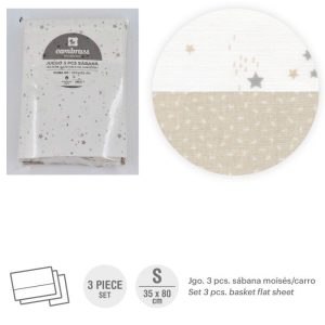 SABANA MOISES/CARRO SKY BEIGE CAMBRASS