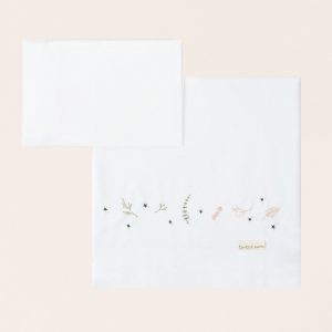 SABANAS DE PUNTO CUNA BOTANIC BEIGE BIMBIDREAMS